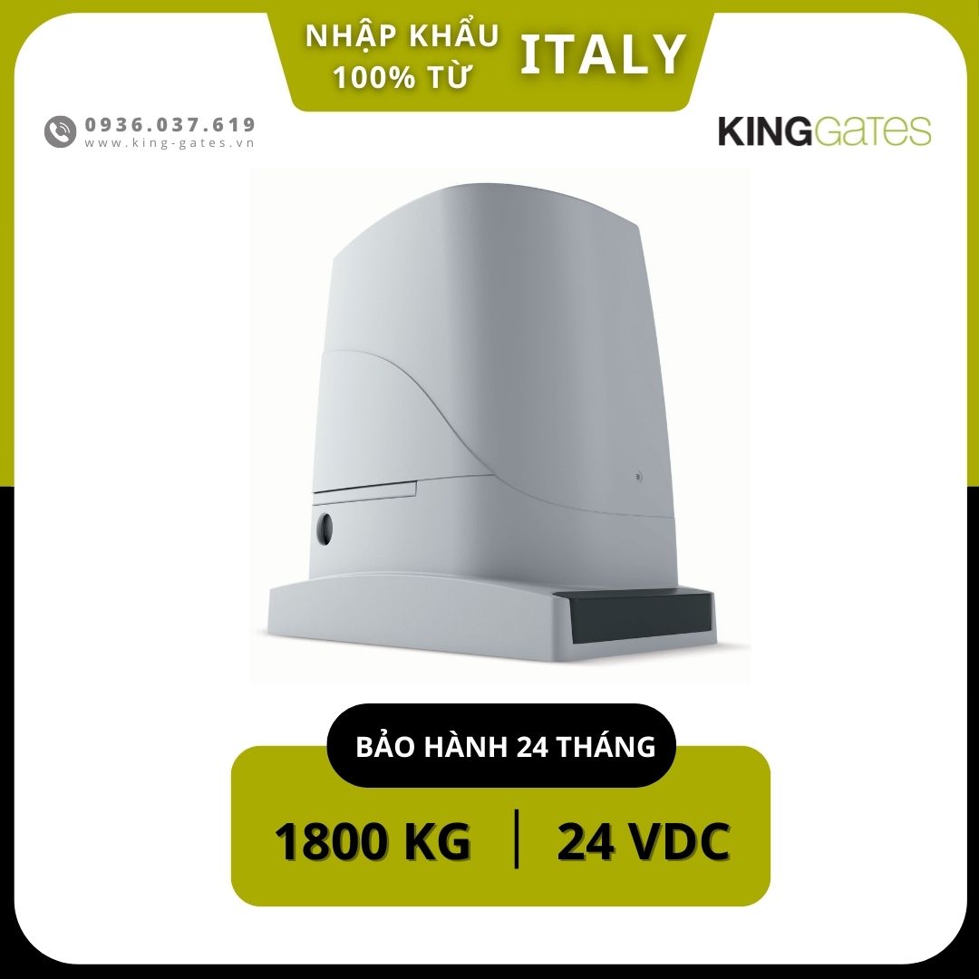 Motor Cổng Trượt / Cổng Lùa Tự Động Dynamos XL 1800 - KinGates Italia
