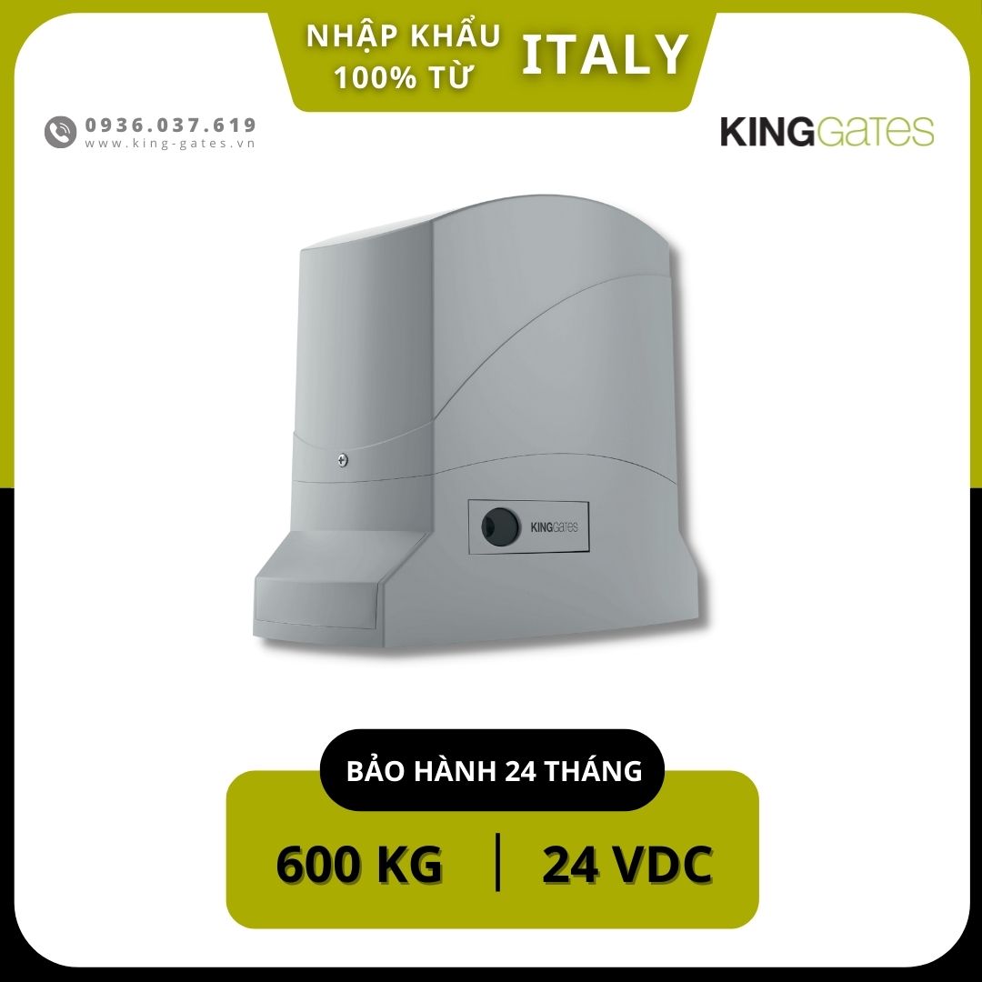 Motor Cổng Trượt / Cổng Lùa Tự Động Dynamos 600 - KingGates Italia