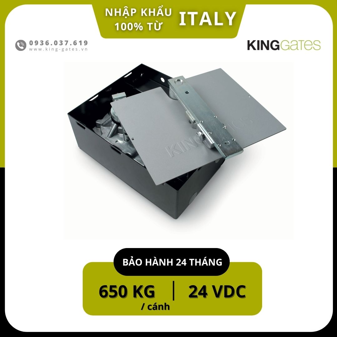 Motor Cổng Tự Động Âm Sàn Intro 24-400 - KingGates Italia