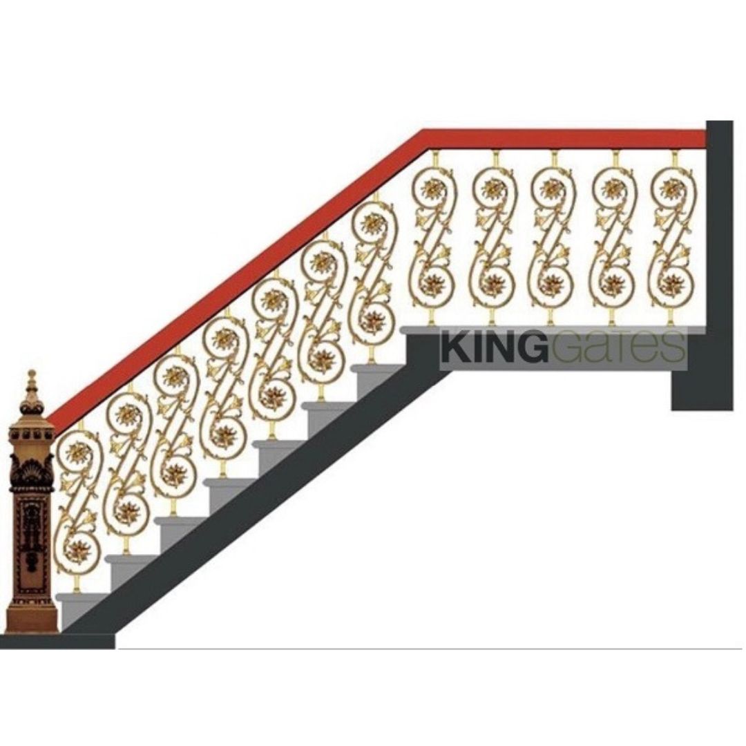 Cầu Thang Nhôm Đúc TH-408