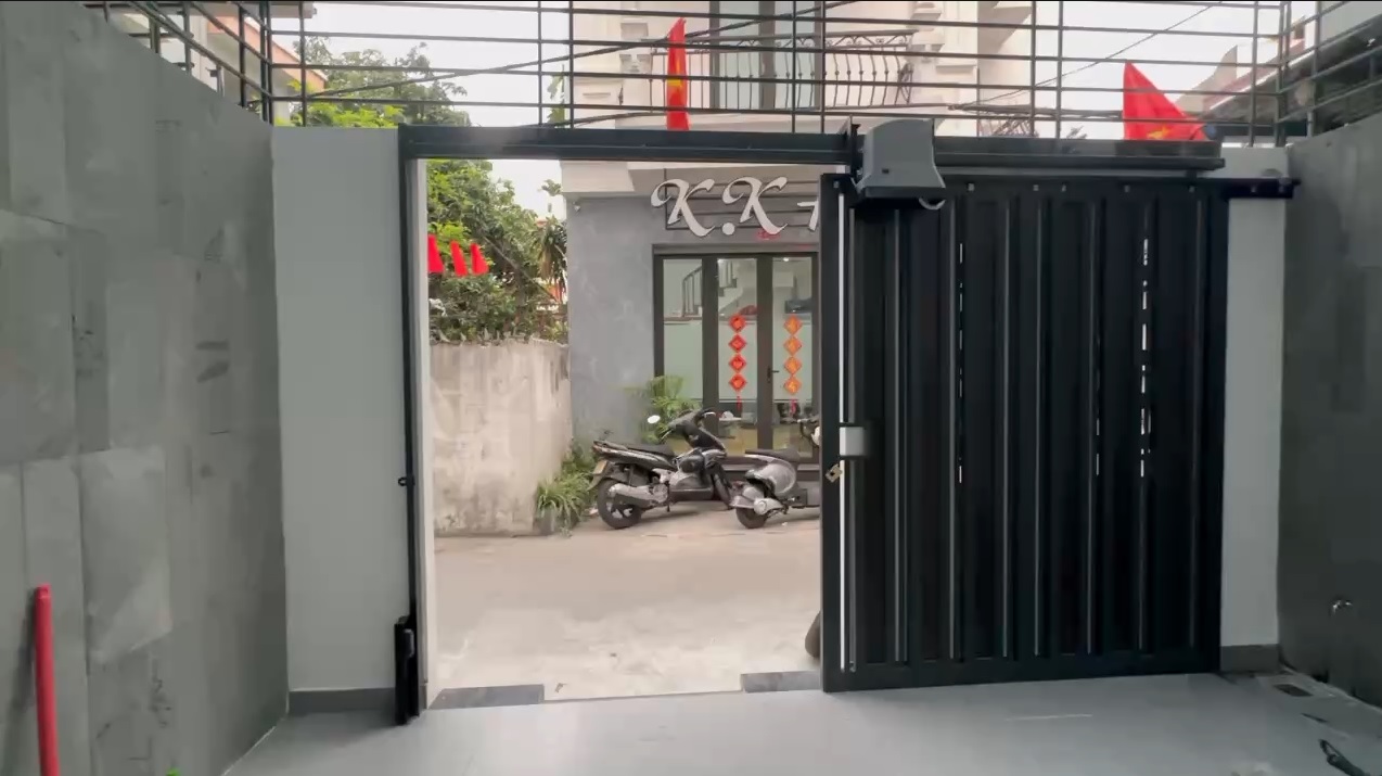hoàn thiện lắp đặt motor trượt dynamos400 kinggates tại Hải Phòng