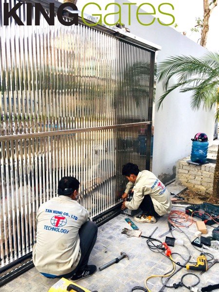 Cổng trượt tự động dynamos 1000 tại Thanh Hóa