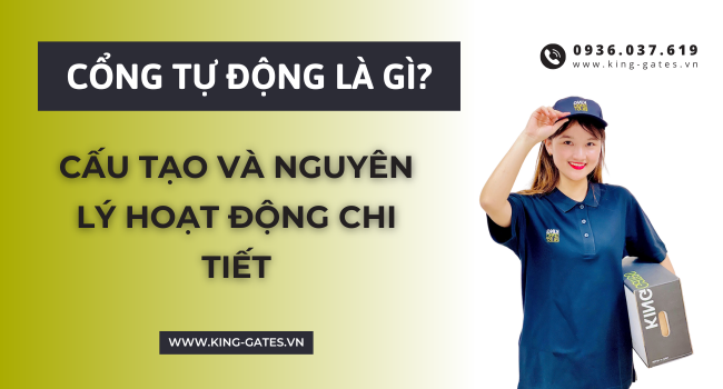 Cổng tự động là gì? Cấu tạo và nguyên lý hoạt động chi tiết