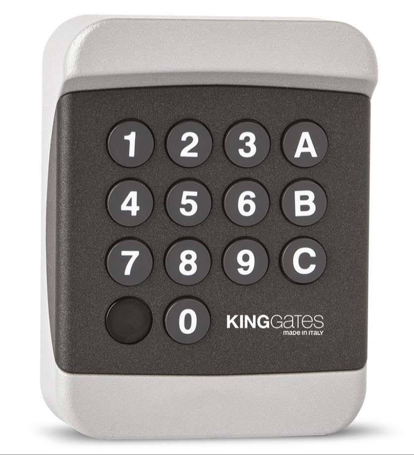 hộp phím bấm điều khiển mở cổng tự động 3 kênh không dây