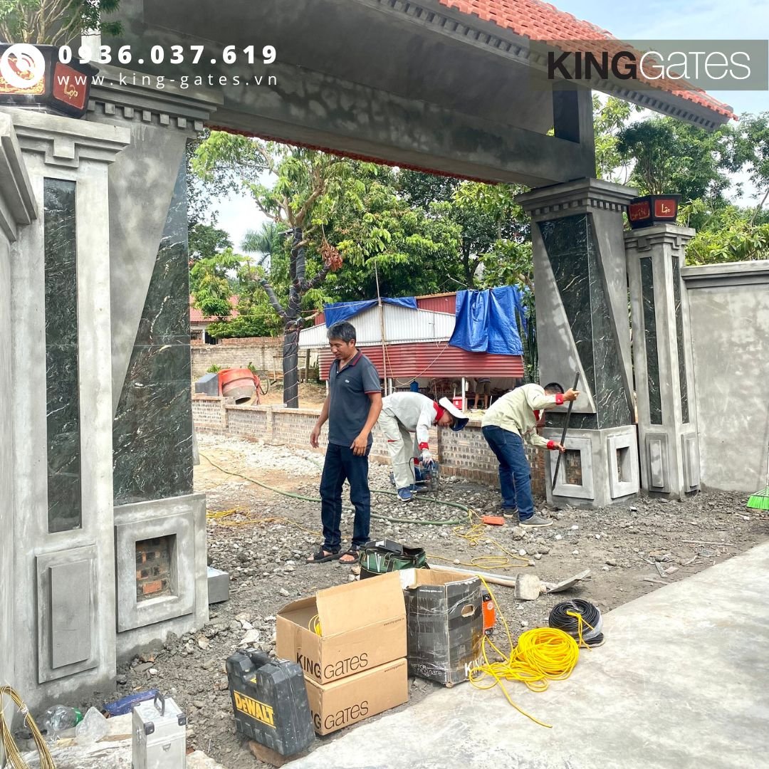 khảo sát hiện trạng và cốt nền trước khi lắp đặt motor âm sàn | KingGates Italy