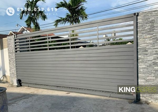lắp đặt cổng trượt tự động dynamos 1000 KingGates Italy tại Đồng Nai