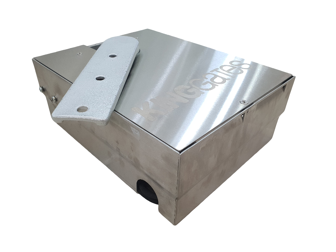 Motor Cổng Tự Động Âm Sàn Introsmallc Đế Inox 304 phẳng